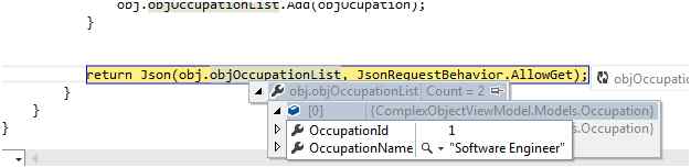 JSON object